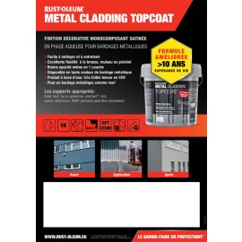 Mailing Metal Cladding Topcoat FR