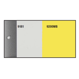 Sample 9100 - Topcoat 9200 WB